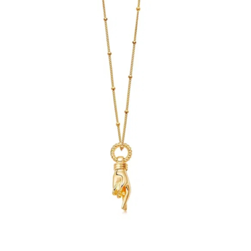 Missoma Cross Fingers 🤞🏻 Pendant